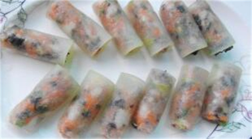 怎么制作水晶蔬菜卷 水晶蔬菜卷制作流程